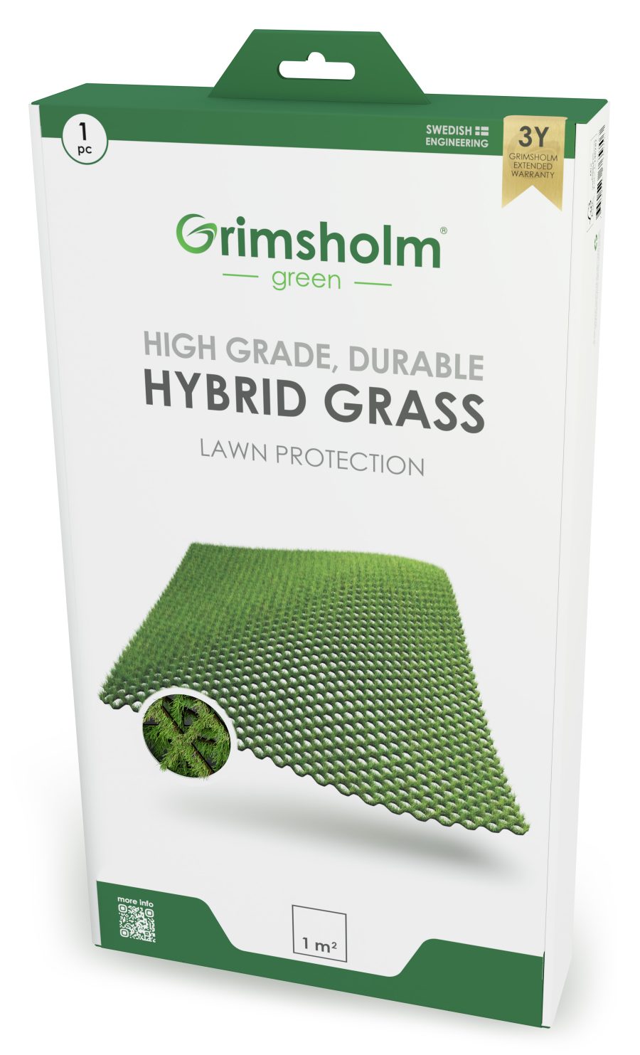 Hybridgräs 1x1m